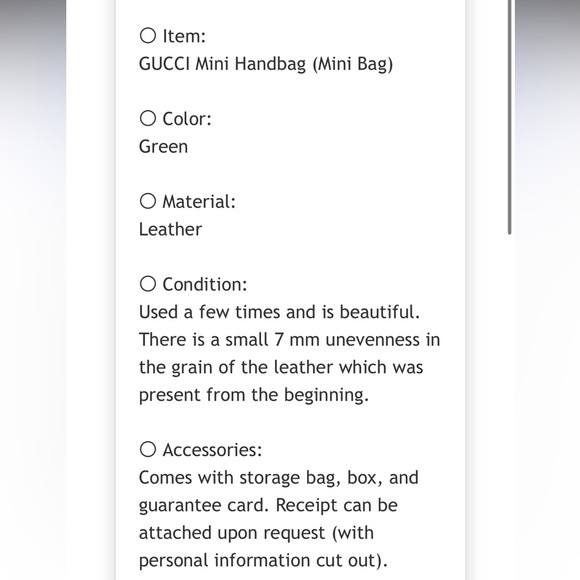 Gucci Vibrant Green Leather Shoulder Bag - Picture 8 of 8